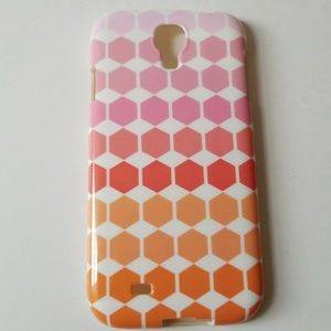Samsung S4 Galaxy Pink & Orange Ombre Phon…
